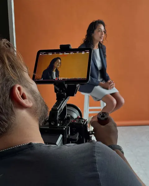 Behind the scenes content production campaign content sample