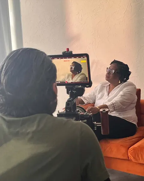 Behind the scenes interview production campaign content sample